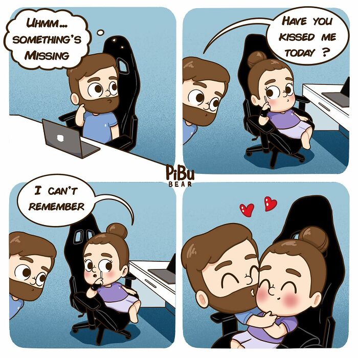 Artist Makes Illustrations Of How Life As A Couple Can Be Passionate And Also Very Fun