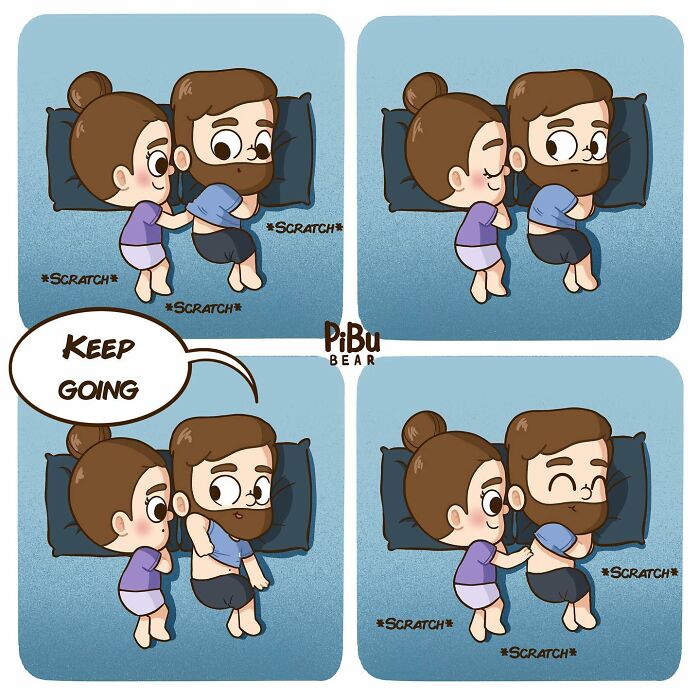 Artist Makes Illustrations Of How Life As A Couple Can Be Passionate And Also Very Fun