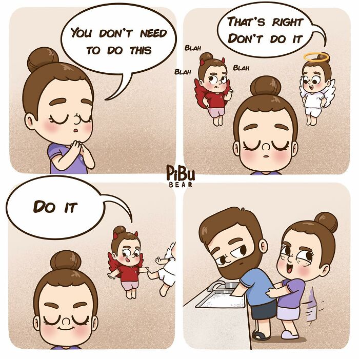 Artist Makes Illustrations Of How Life As A Couple Can Be Passionate And Also Very Fun