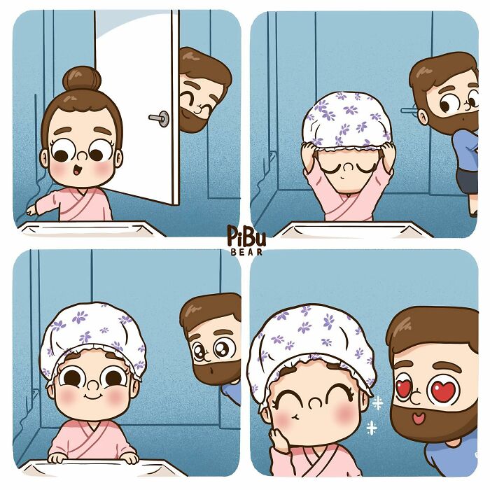 Artist Makes Illustrations Of How Life As A Couple Can Be Passionate And Also Very Fun