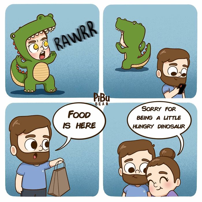 Artist Makes Illustrations Of How Life As A Couple Can Be Passionate And Also Very Fun