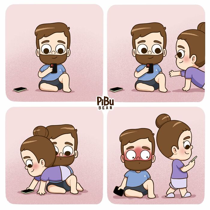 Artist Makes Illustrations Of How Life As A Couple Can Be Passionate And Also Very Fun