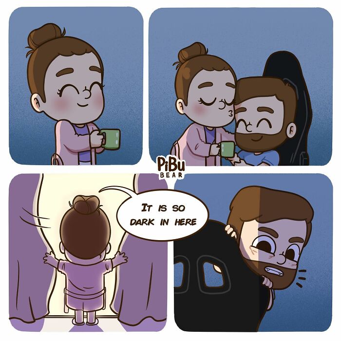 Artist Makes Illustrations Of How Life As A Couple Can Be Passionate And Also Very Fun