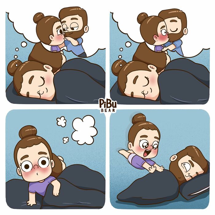 Artist Makes Illustrations Of How Life As A Couple Can Be Passionate And Also Very Fun