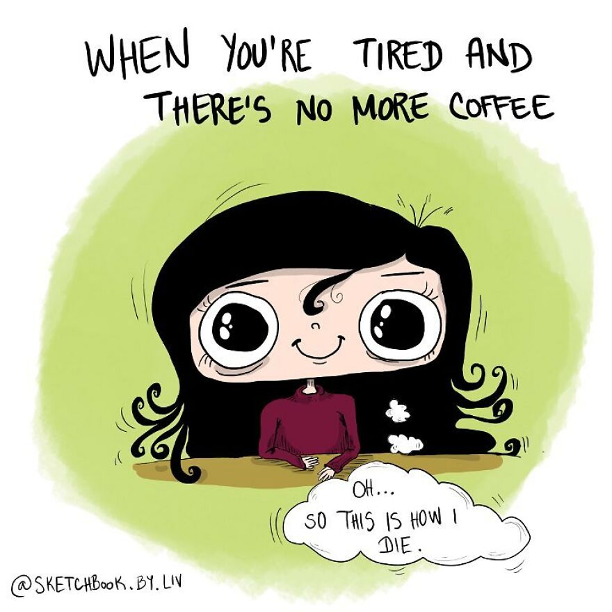 Artist's Witty Comics About Random Thoughts And Experiences