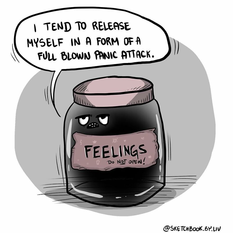 Artist's Witty Comics About Random Thoughts And Experiences