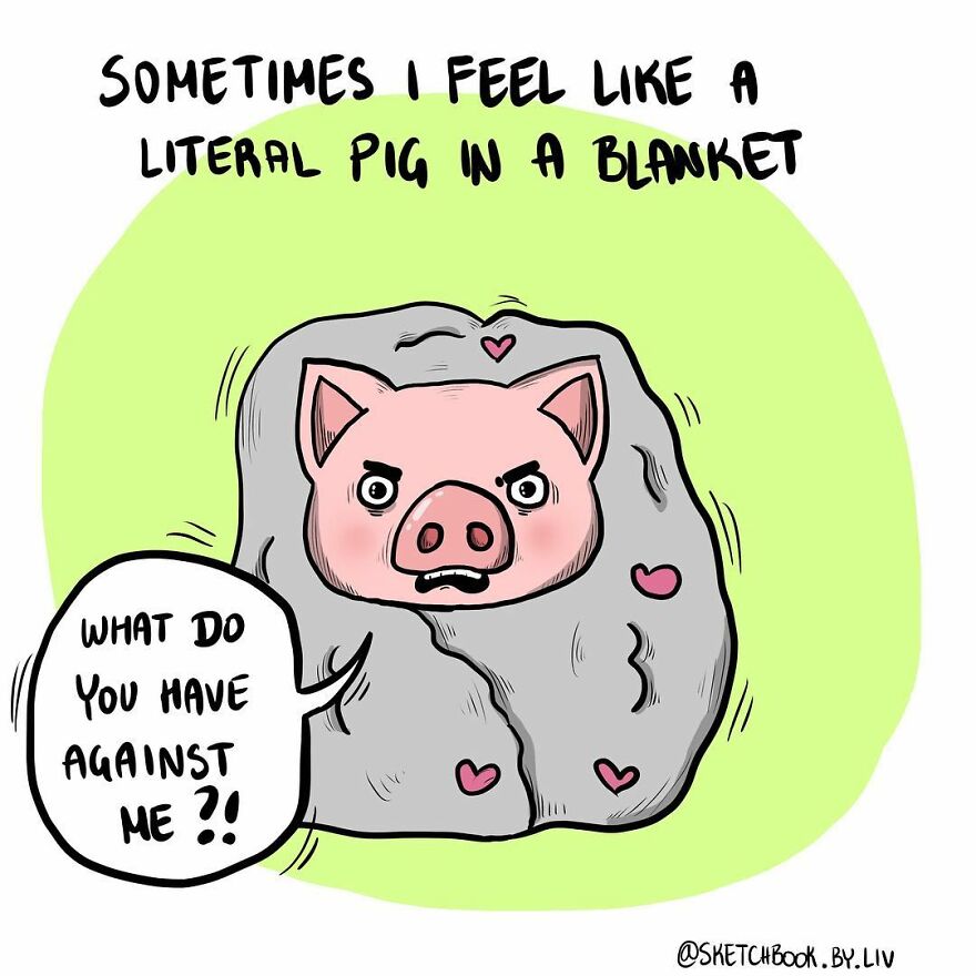 Artist's Witty Comics About Random Thoughts And Experiences