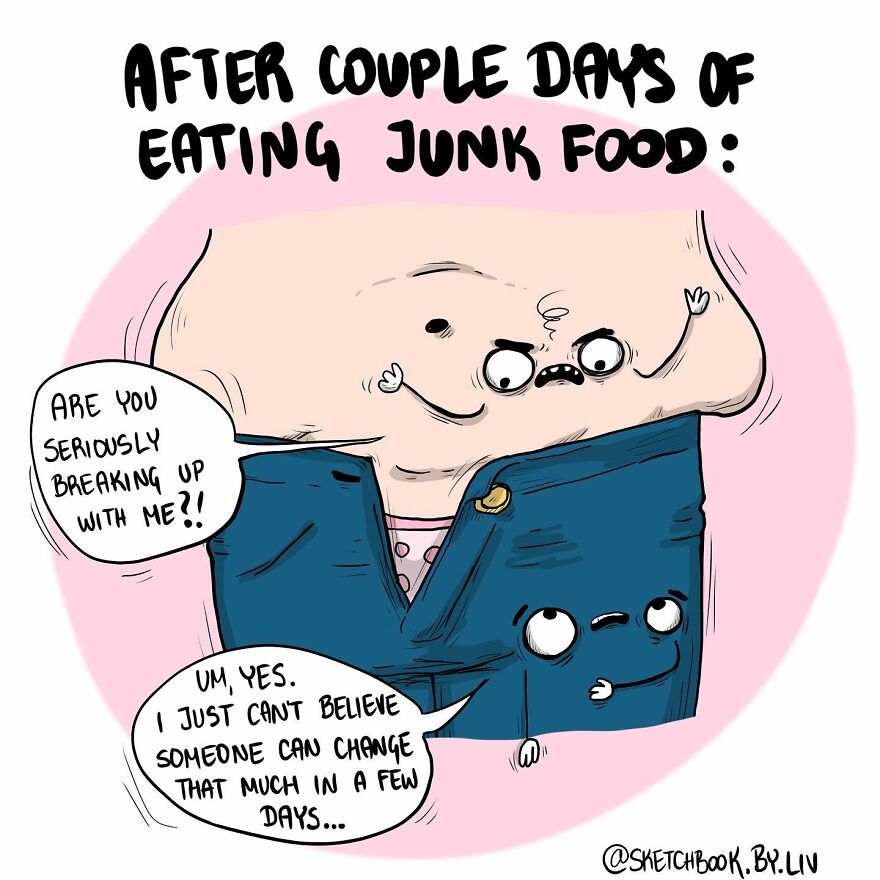 Artist's Witty Comics About Random Thoughts And Experiences