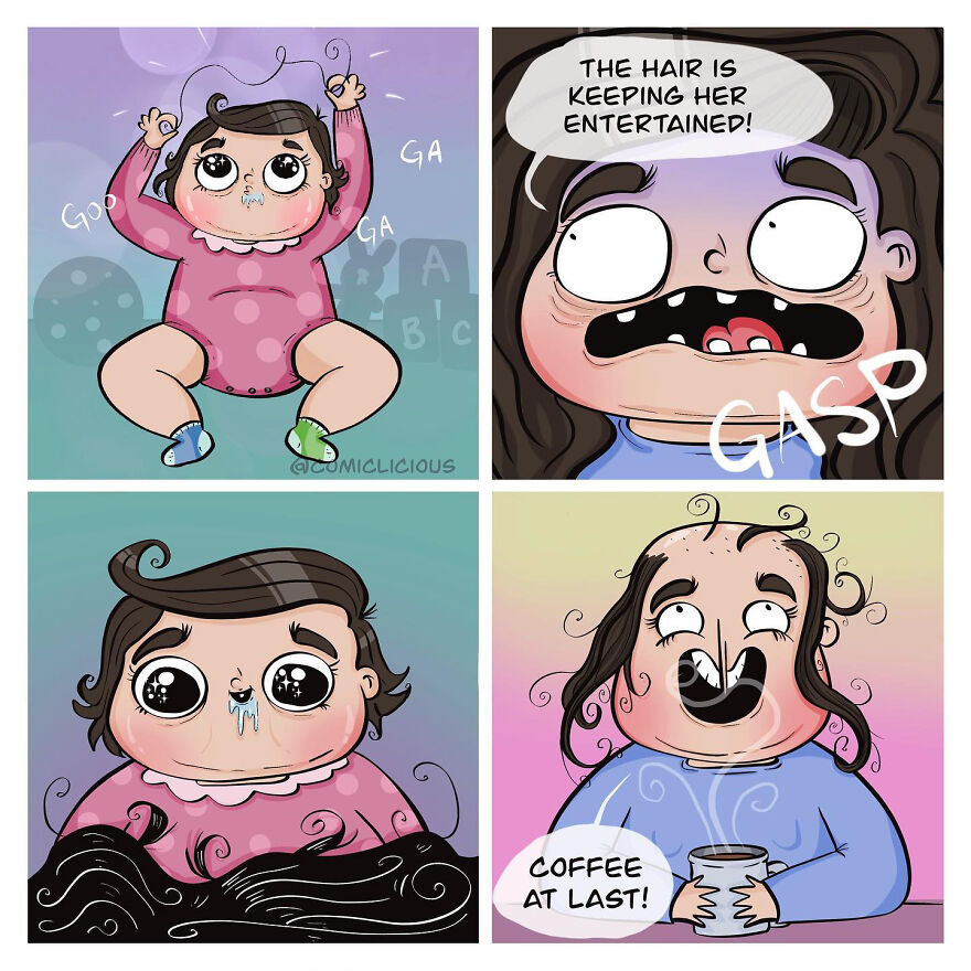 Artist's Witty Comics About Random Thoughts And Experiences