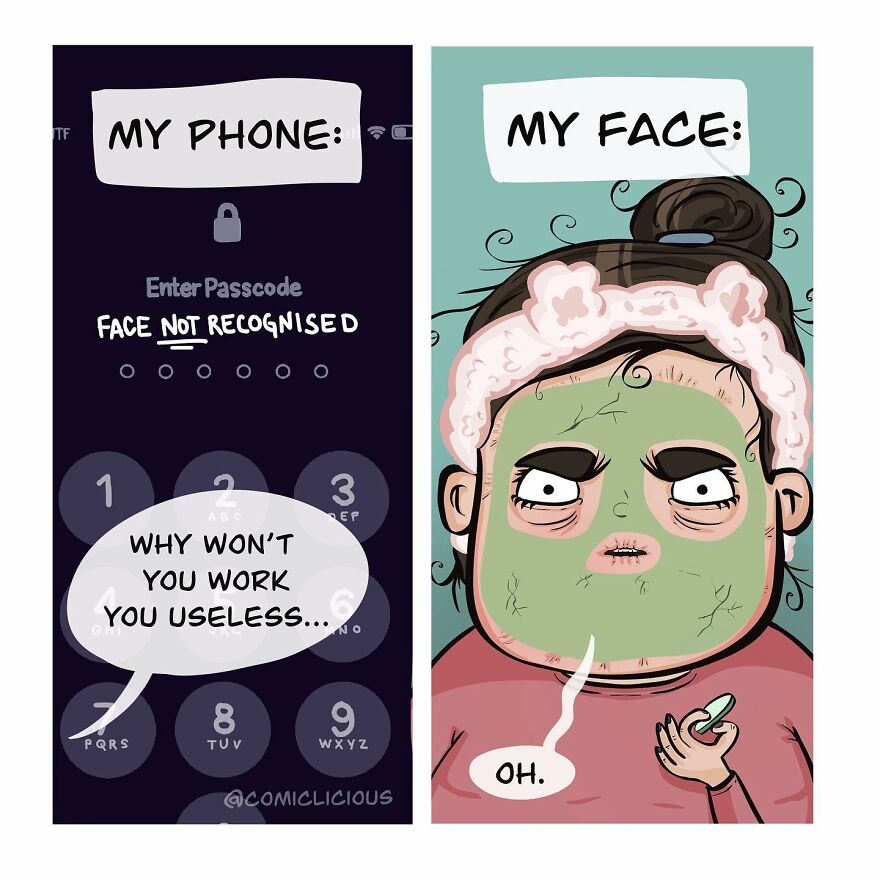 Artist's Witty Comics About Random Thoughts And Experiences