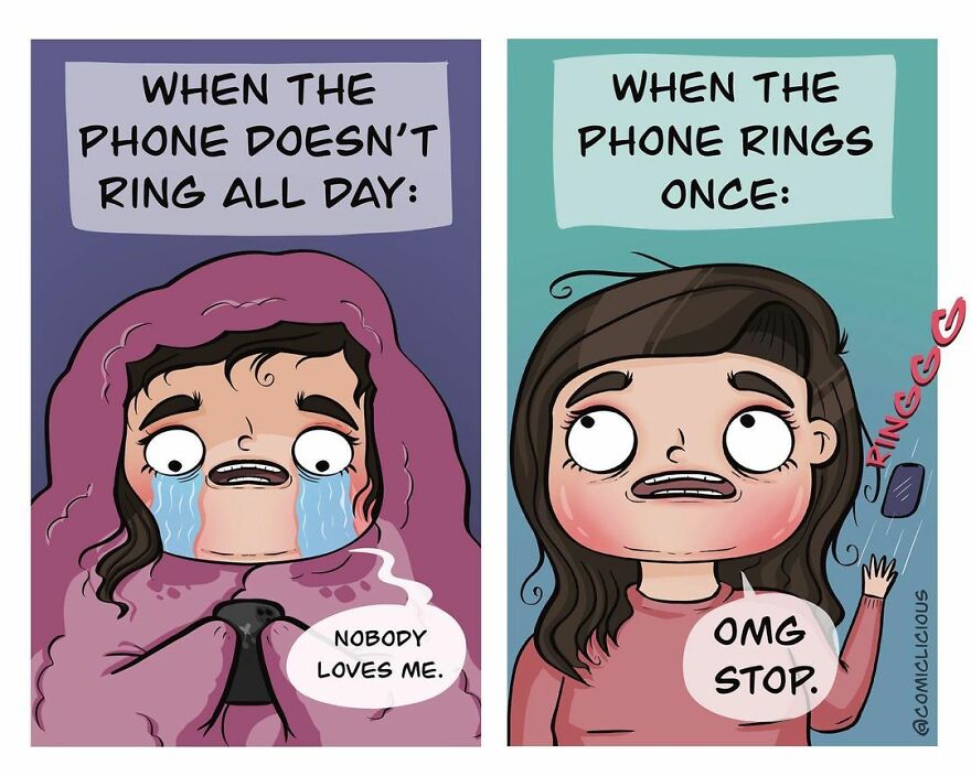 Artist's Witty Comics About Random Thoughts And Experiences