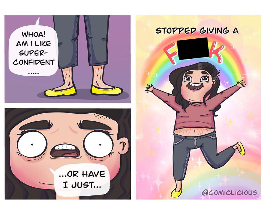 Artist's Witty Comics About Random Thoughts And Experiences