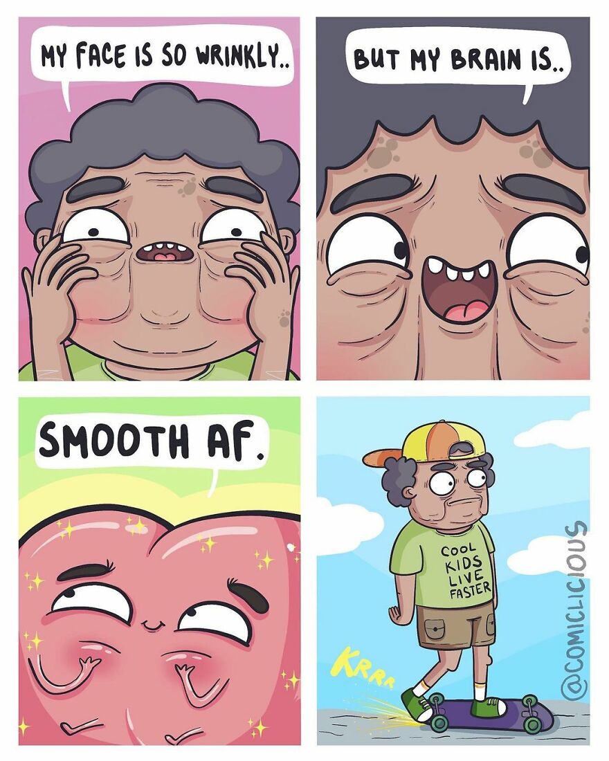 Artist's Witty Comics About Random Thoughts And Experiences