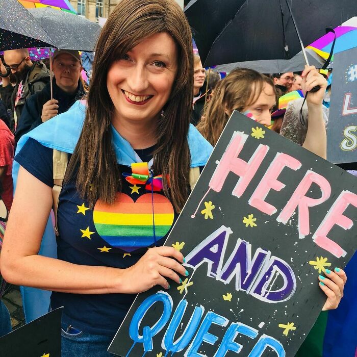 What’s A March Without A Banner