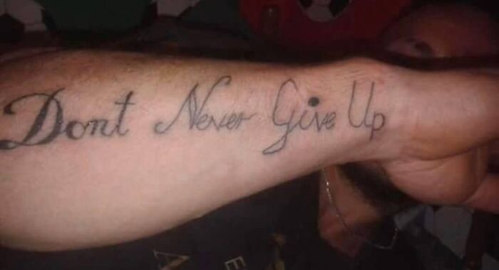 Don't You Dare... Never Say This Is A Bad Tattoo Alright
cheers @saint.youth