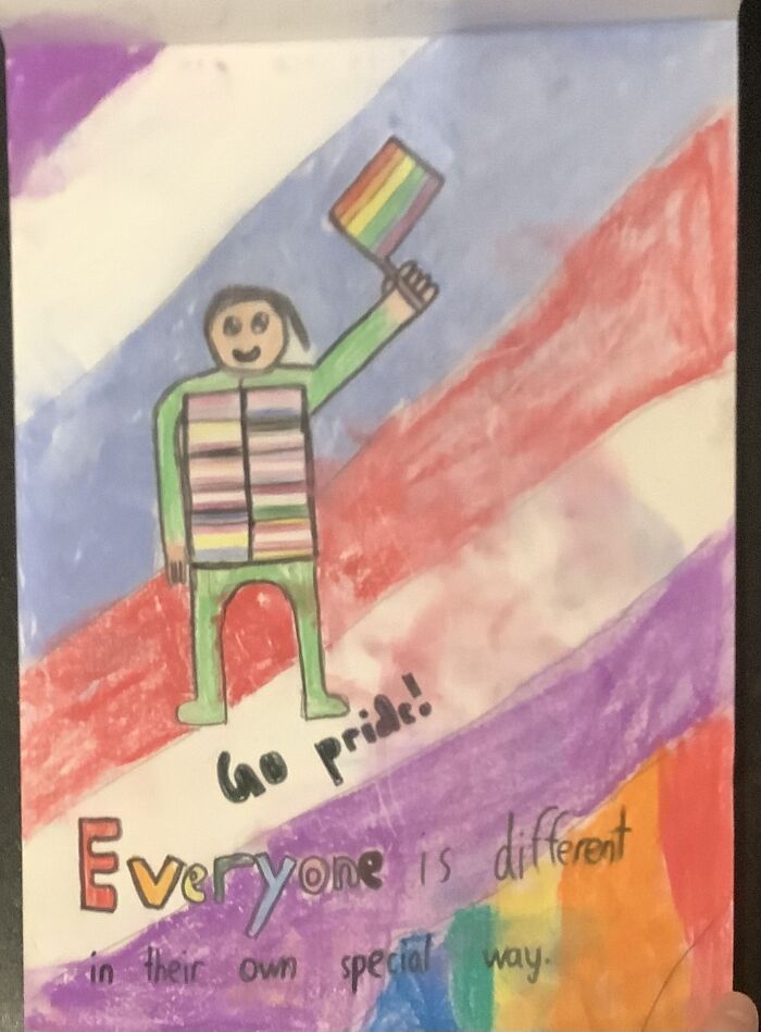 Pride Person ( Did My Best Only 12 And Bigender).