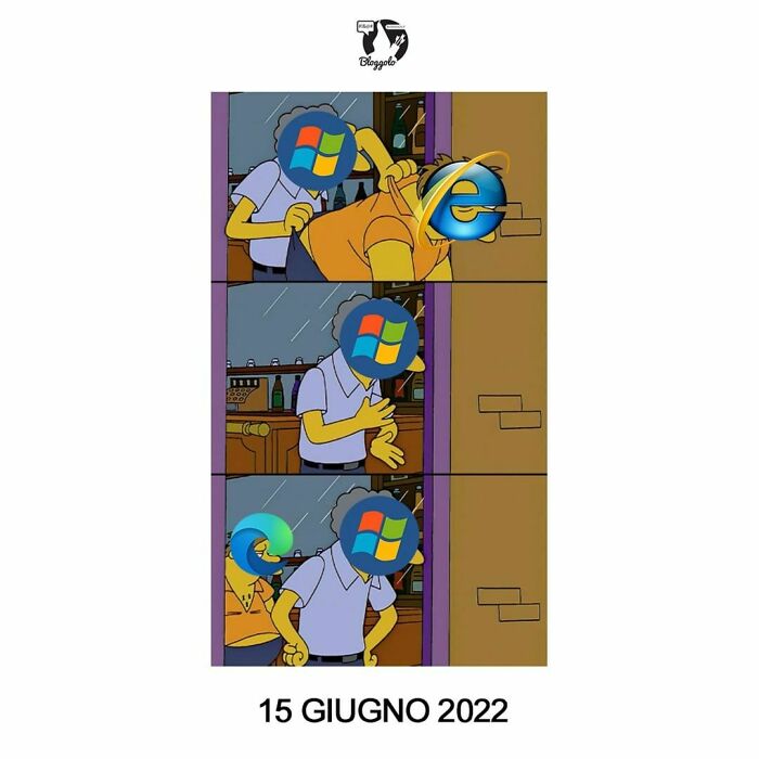 Una Storia A Metà Tra L'accanimento Terapeutico E La Reincarnazione.
#microsoft #internet #internetexplorer #web #edge #browser #browsers