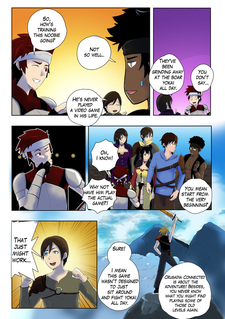 "Crusadia Connected" Chapter 4: Restart (26 Pics) "Crusadia Connected" Chapter 4: Restart (26 Pics)