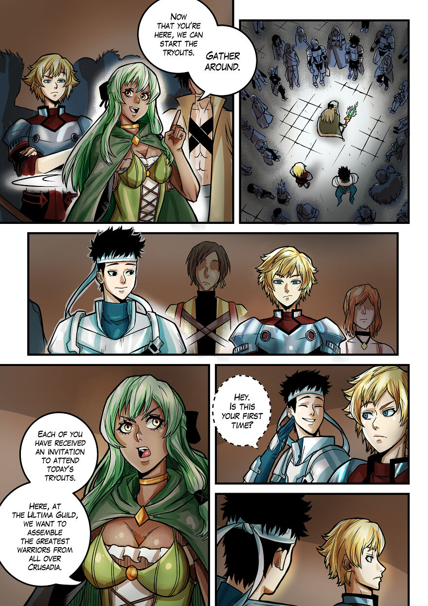 "Crusadia Connected": Chapter 6: Tryouts (30 Pics)