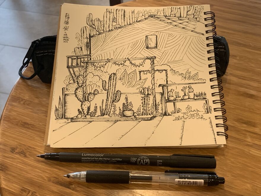 I Just Randomly Combined Things That I've Seen Somewhere In These Drawings (19 Pics)