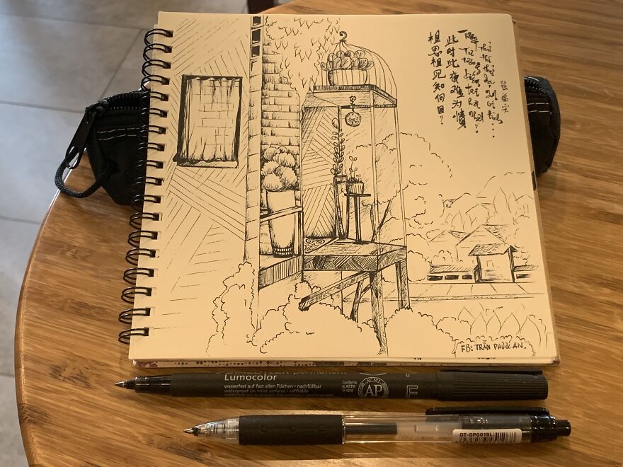 I Just Randomly Combined Things That I've Seen Somewhere In These Drawings (19 Pics)