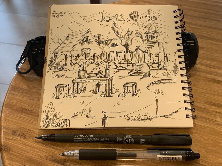 I Just Randomly Combined Things That I've Seen Somewhere In These Drawings (19 Pics)