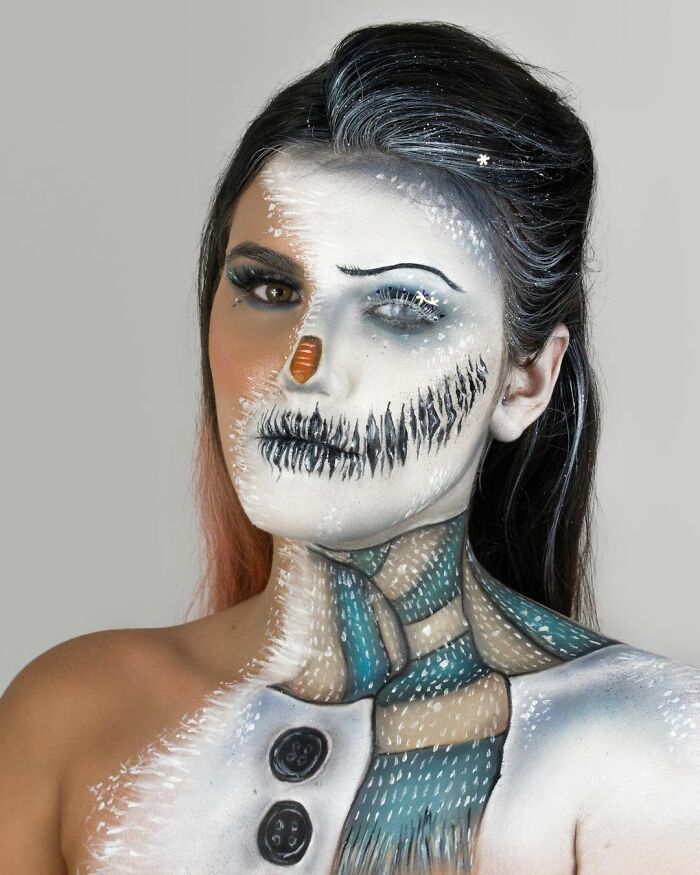Extraordinary Makeup : A Couple Impressed Everyone With Their Great Artistic Skills ( 20 Pics )