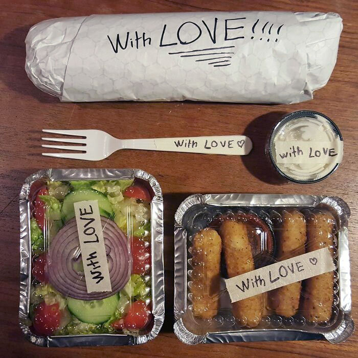 Asked For My Cheese Steak To Be Made With Love. They Delivered