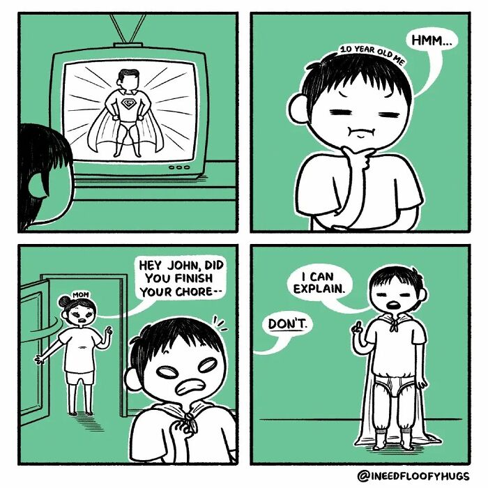 Guy Makes Funny Fight Illustrations Every Boy Can Relate To