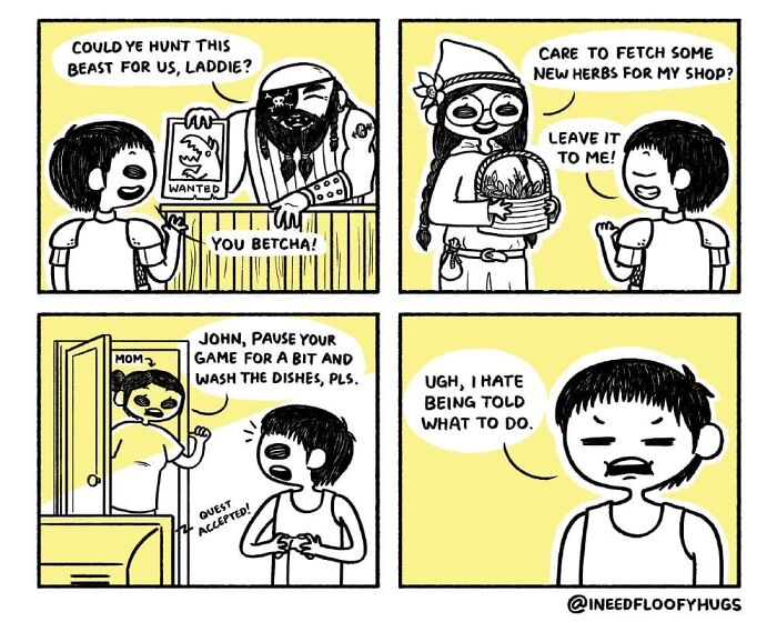 Guy Makes Funny Fight Illustrations Every Boy Can Relate To