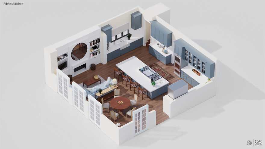 Designers Recreated Actual Kitchens Of These 7 Celebrities