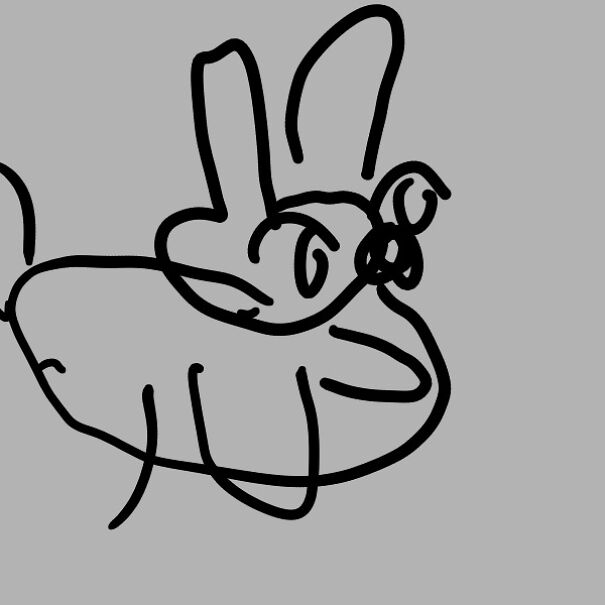 It's Supposed To Be A Rabbit..