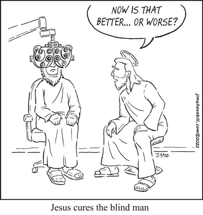 Hilarious Single-Panel Comics By Jim Shoenbill With Sudden Twists