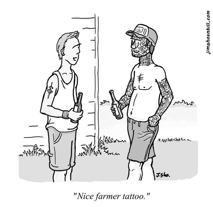 Hilarious Single-Panel Comics By Jim Shoenbill With Sudden Twists