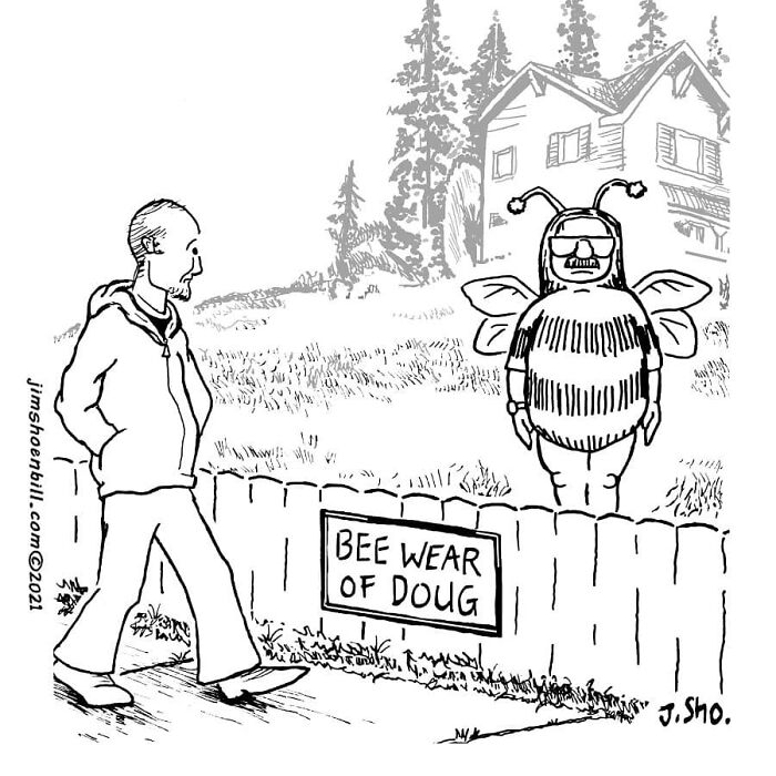 Hilarious Single-Panel Comics By Jim Shoenbill With Sudden Twists