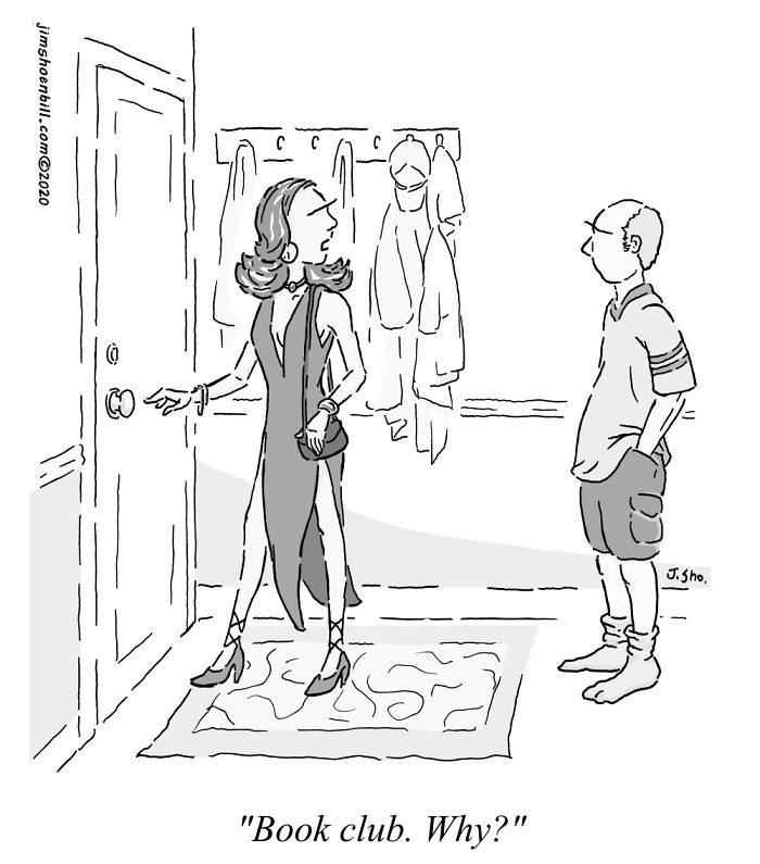 Hilarious Single-Panel Comics By Jim Shoenbill With Sudden Twists