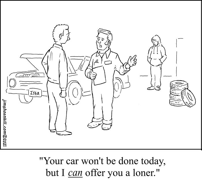 Hilarious Single-Panel Comics By Jim Shoenbill With Sudden Twists