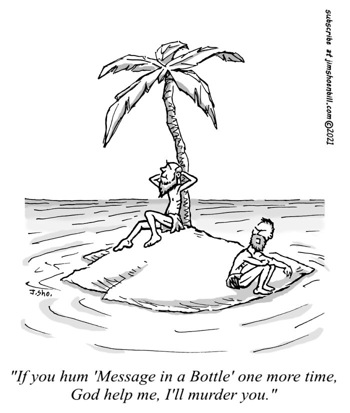 Hilarious Single-Panel Comics By Jim Shoenbill With Sudden Twists