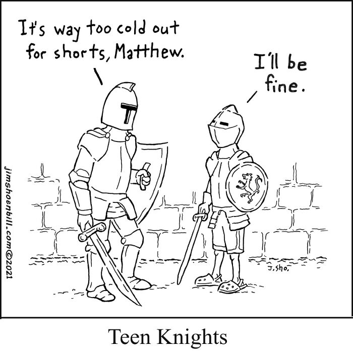 Hilarious Single-Panel Comics By Jim Shoenbill With Sudden Twists