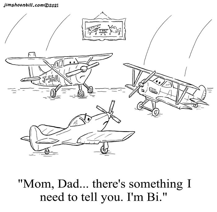 Hilarious Single-Panel Comics By Jim Shoenbill With Sudden Twists