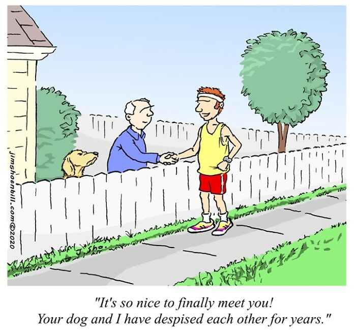 Hilarious Single-Panel Comics By Jim Shoenbill With Sudden Twists