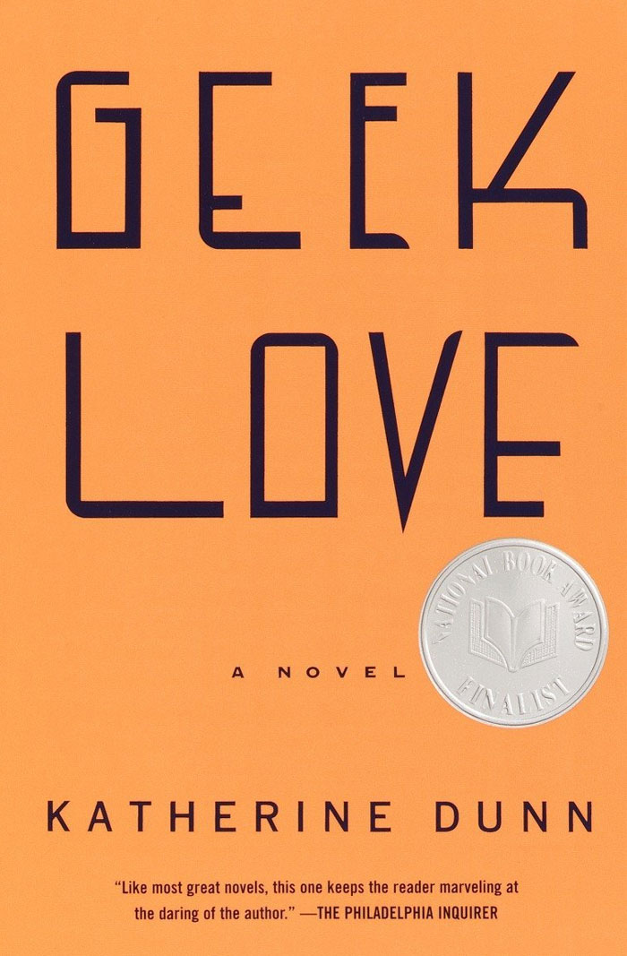 Geek Love By Katherine Dunn book cover 
