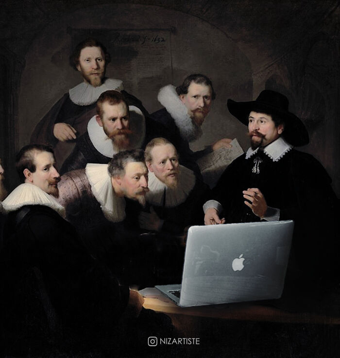 I Make Digital Mashups Of Classic Art Masterpieces With Pop Culture