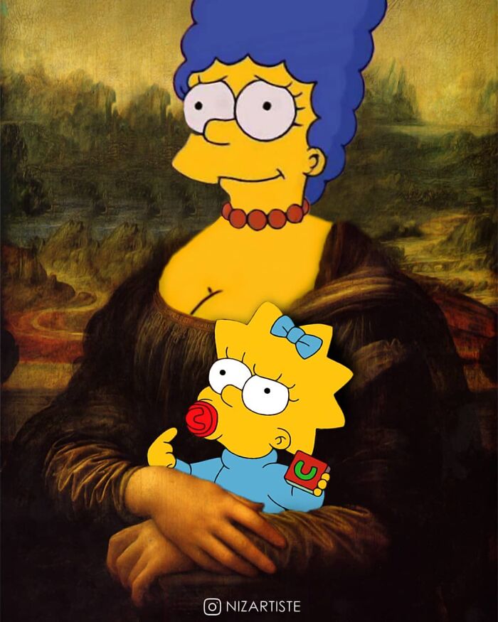I Make Digital Mashups Of Classic Art Masterpieces With Pop Culture