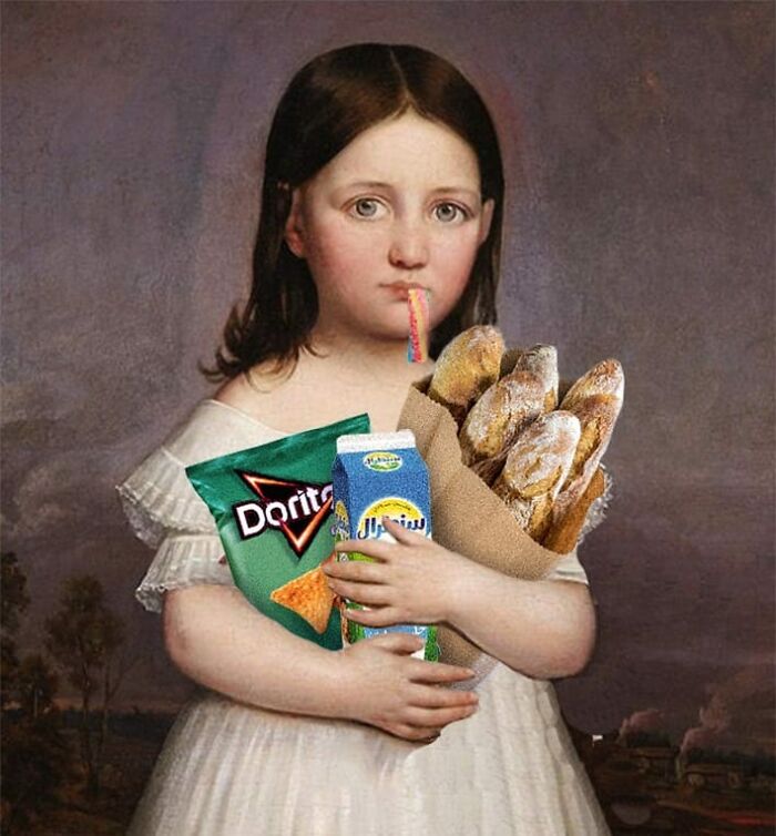 I Make Digital Mashups Of Classic Art Masterpieces With Pop Culture