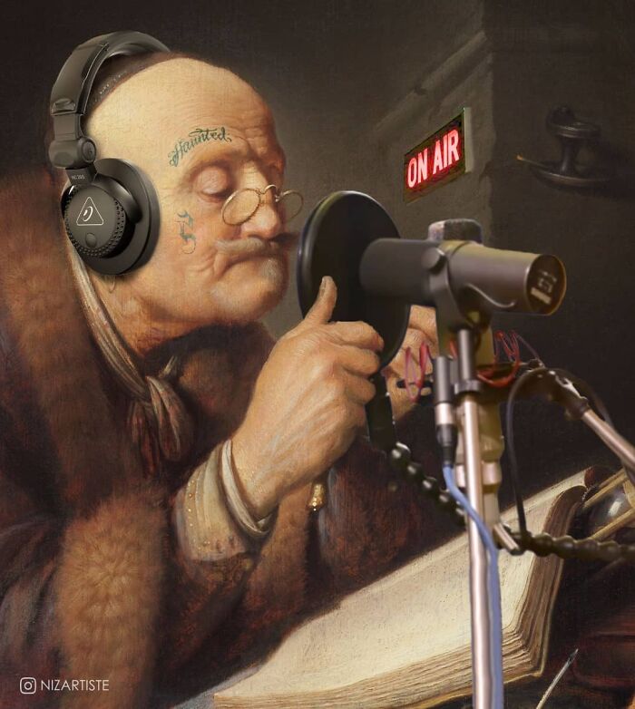 I Make Digital Mashups Of Classic Art Masterpieces With Pop Culture