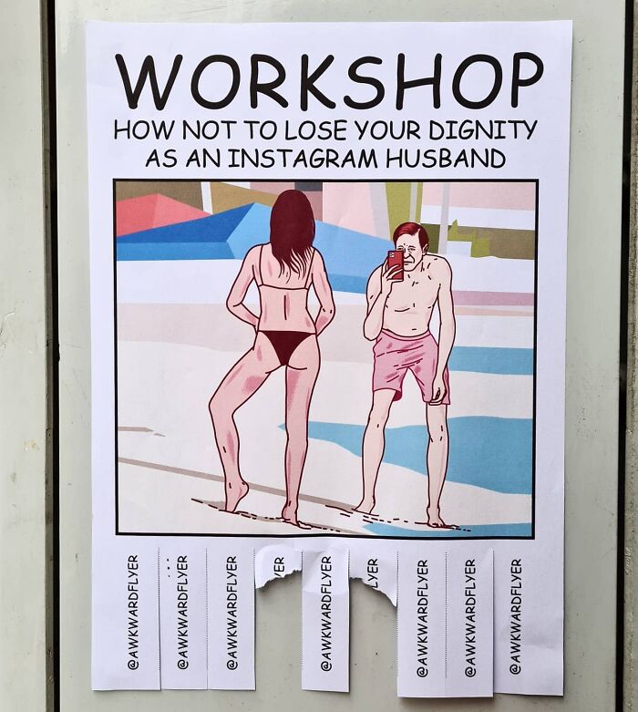 I Create Super Awkward Flyers And Paste Them In The Streets (40 Images)