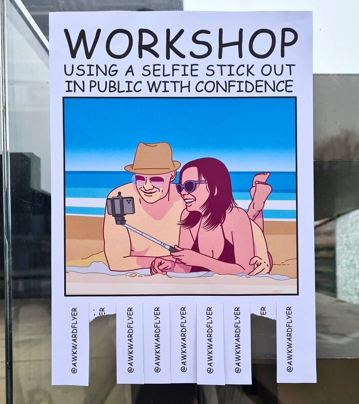 I Create Super Awkward Flyers And Paste Them In The Streets (40 Images)