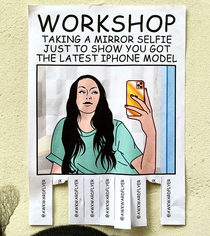 I Create Super Awkward Flyers And Paste Them In The Streets (40 Images)
