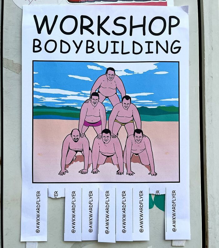 I Create Super Awkward Flyers And Paste Them In The Streets (40 Images)